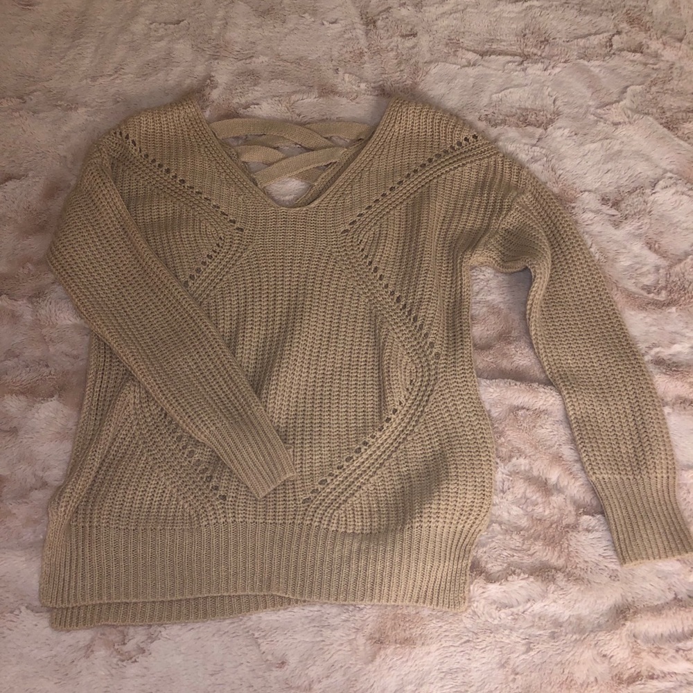 Pink Knitted Sweater